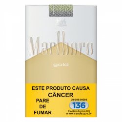 Pacote Cigarro Marlboro C/10 - Gold